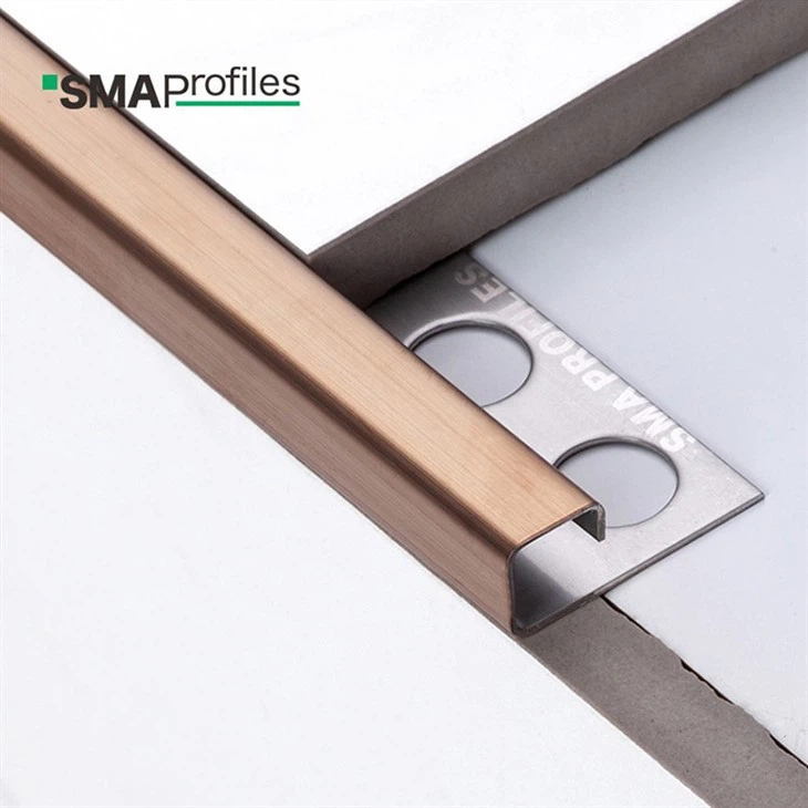 stainles steel ceramic corner profile